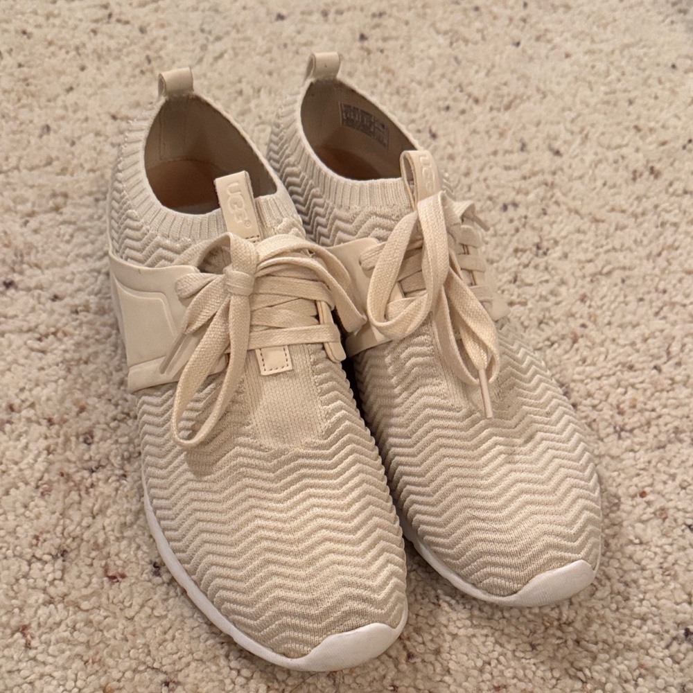 UGG Cream Athletic Shoes